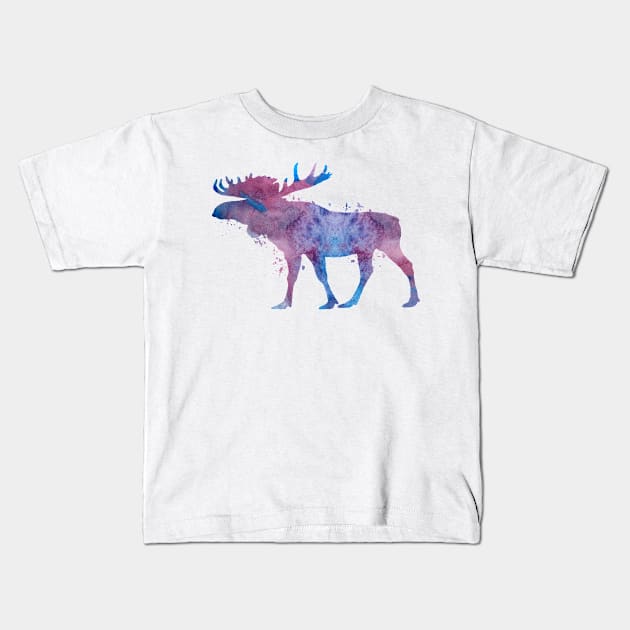 Moose Kids T-Shirt by TheJollyMarten